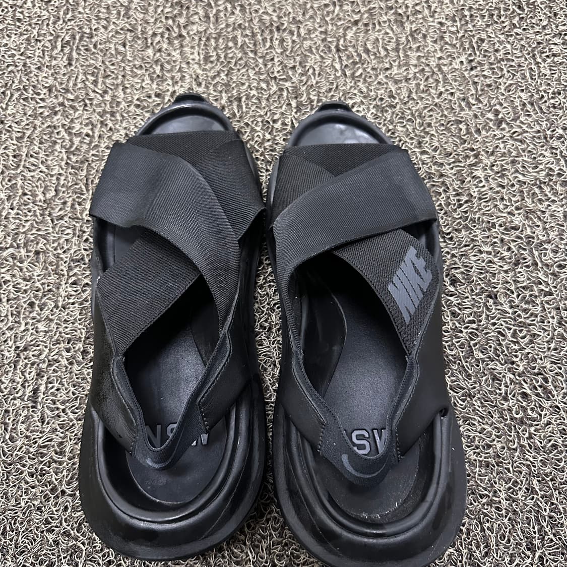NIKE 나이키 플락티스크 샌들 블랙 250 상품이미지3