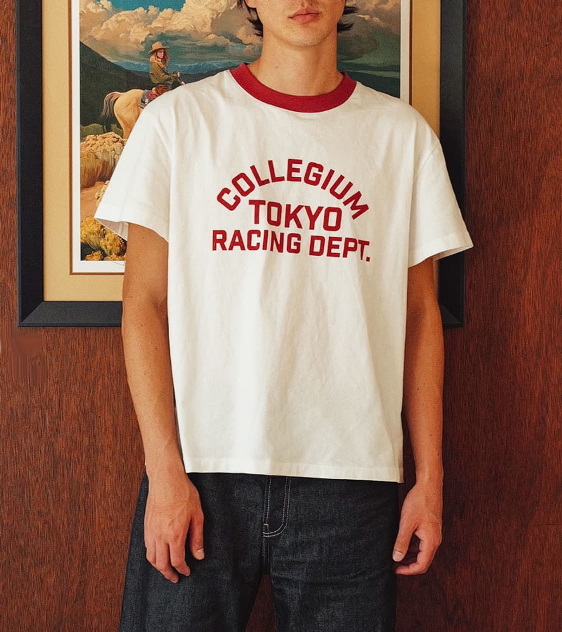 COLLEGIUM - 25SS 별주 RINGER T SHIRT 상품이미지2