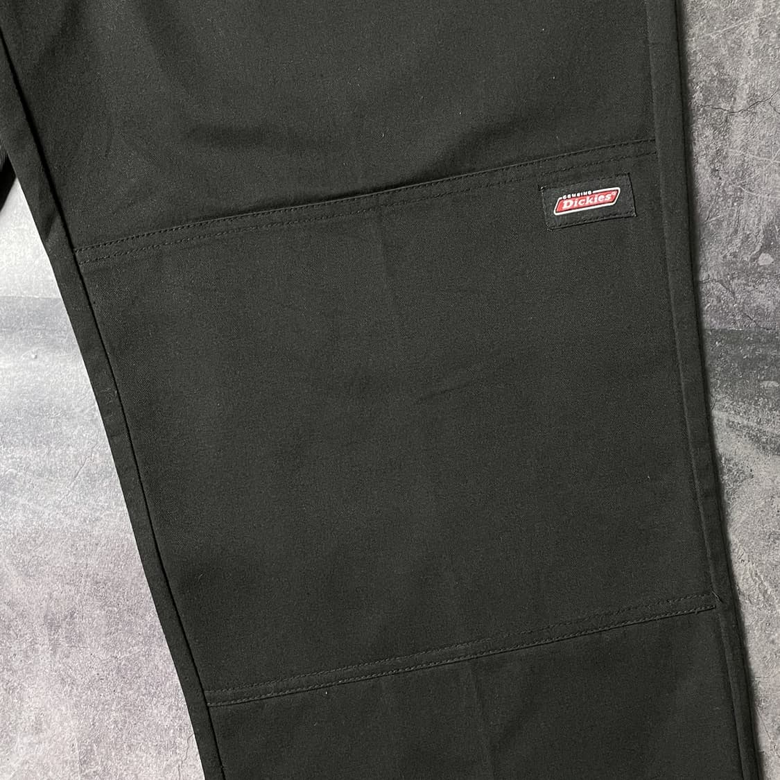 DICKIES 디키즈 빈티지 블랙 더블니 워크 팬츠 A01095 상품이미지4
