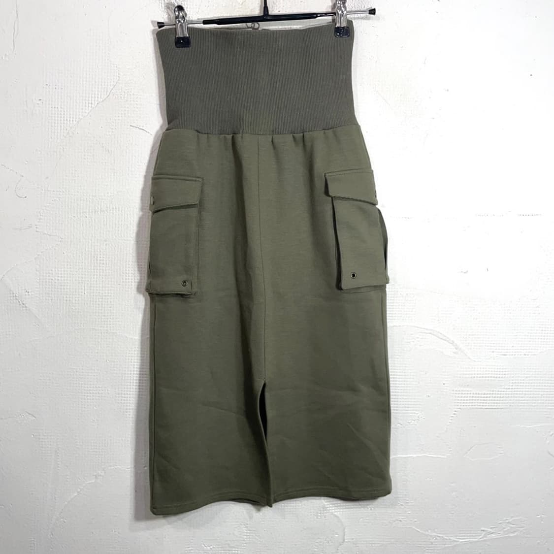 펑크 하이웨스트 롱스커트 상품이미지3