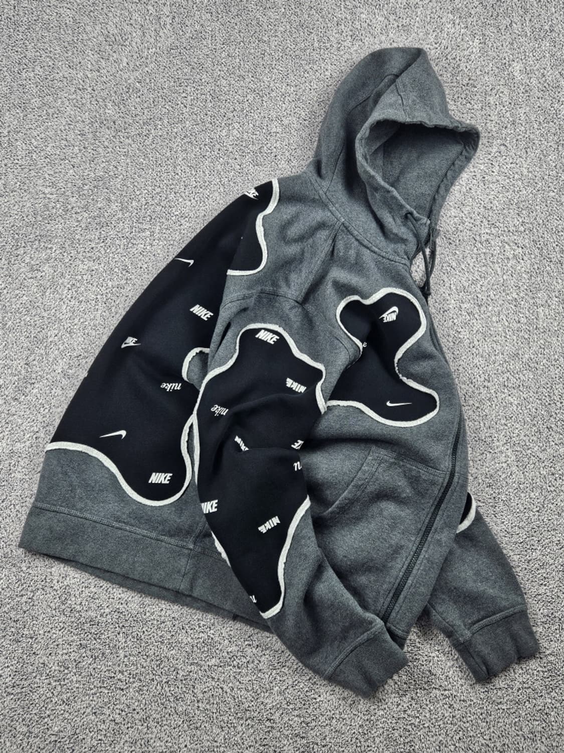 나이키 멀티스우시 아플리케 커스텀 후드집업 ( XL ) / 10099 상품이미지4