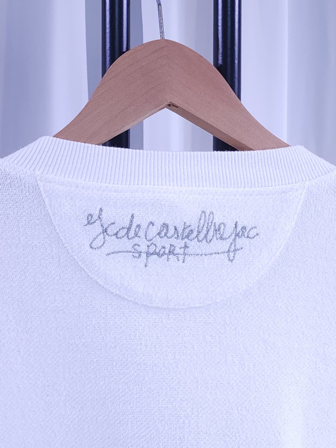 카스텔바작 화이트 테리 티셔츠 상품이미지6