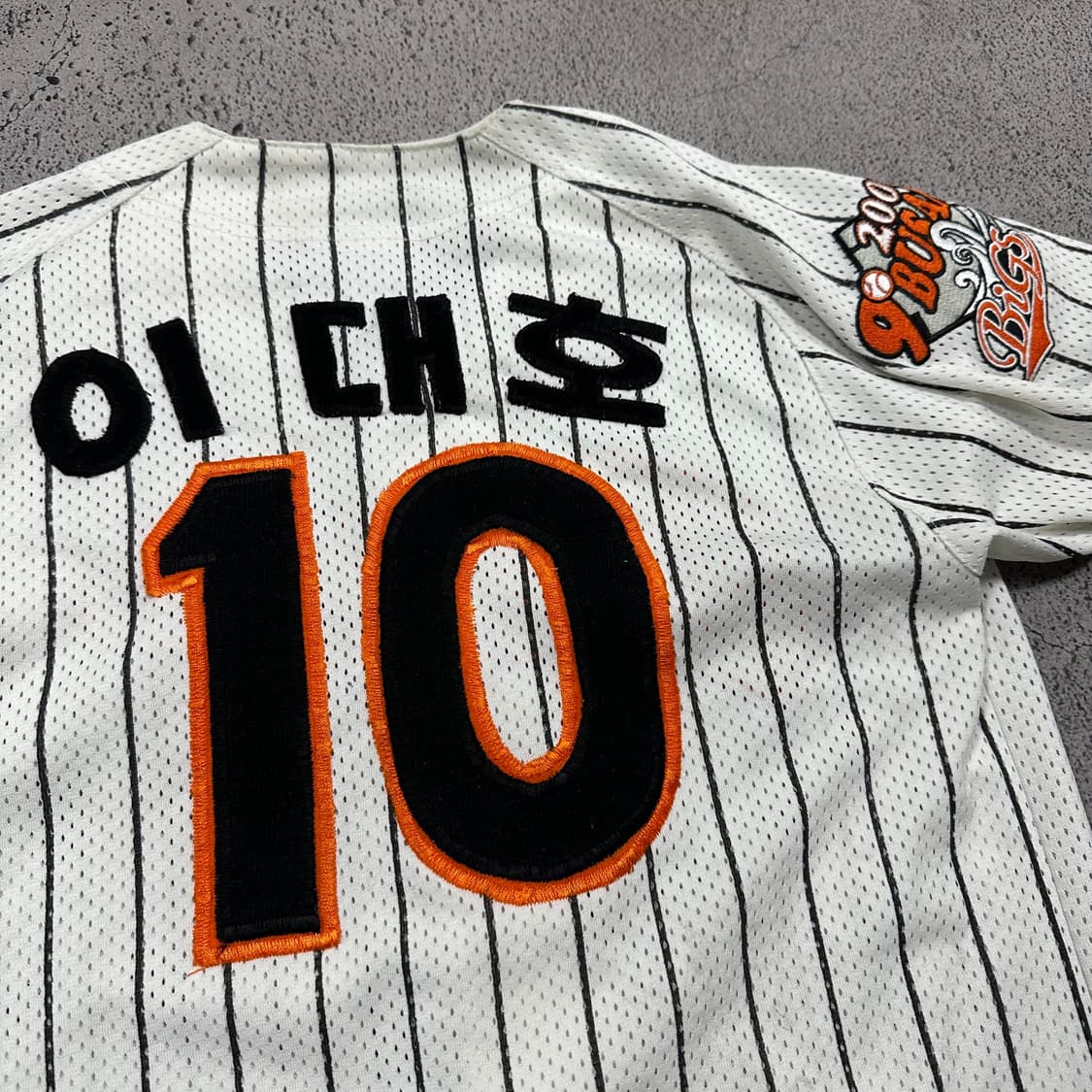 ✨ (바배) 롯데자이언츠 2008 이대호 올드 키즈 야구 유니폼 (5)  상품이미지4