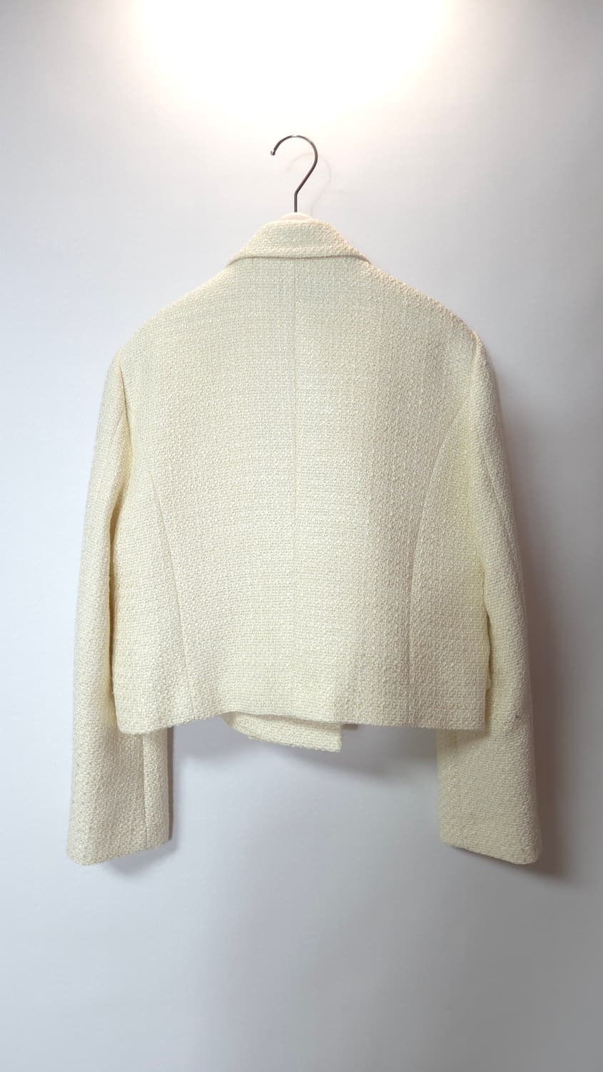 모조에스핀 2021 크롭 글리터 트위드 자켓 66 사이즈 상품이미지7