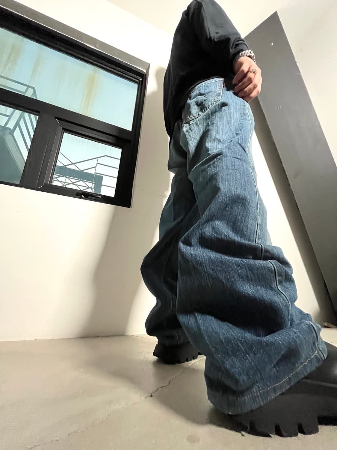 Edwin Wide Denim Pants 상품이미지1