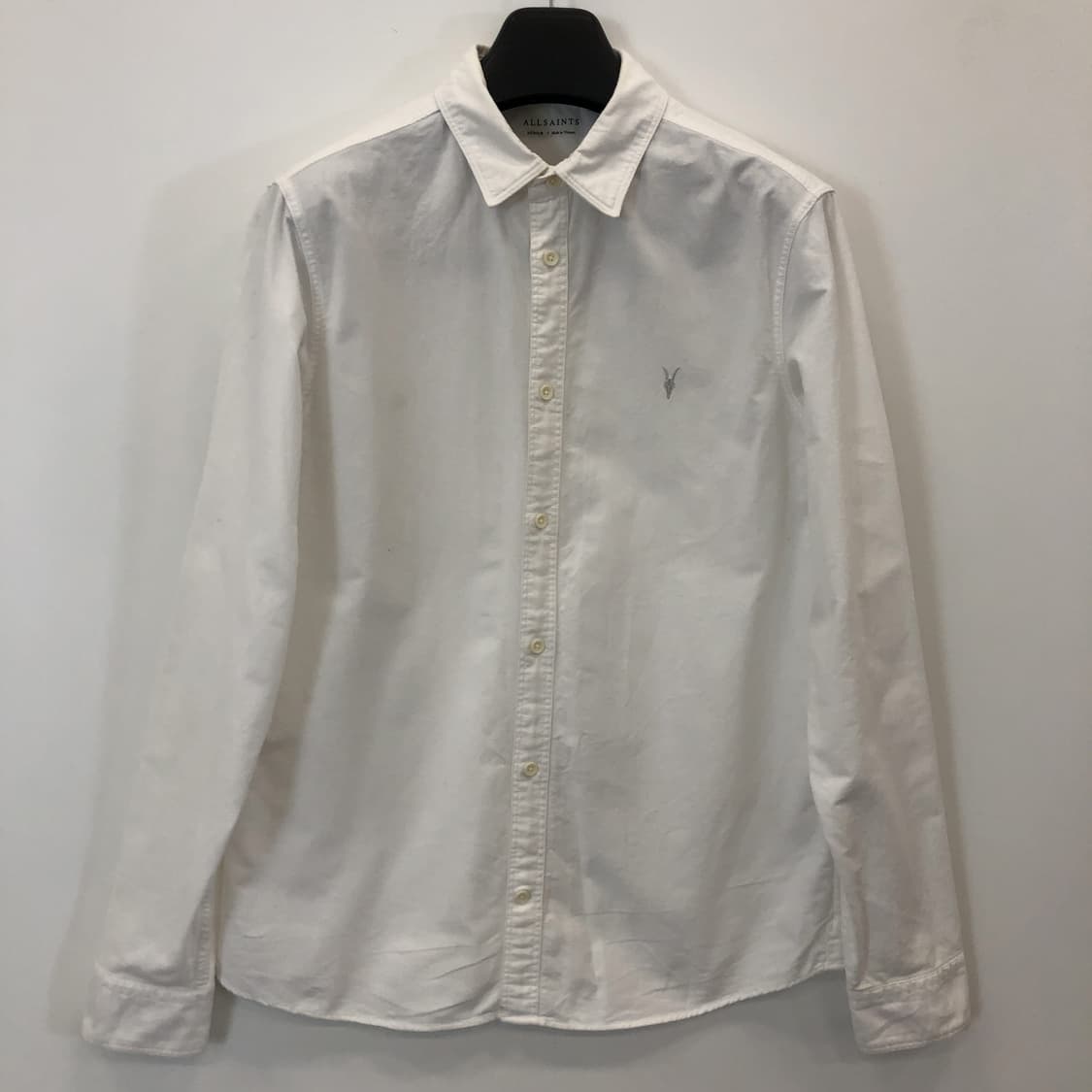 ALLSAINTS 올세인츠 호손 화이트 옥스포드셔츠 M 상품이미지1