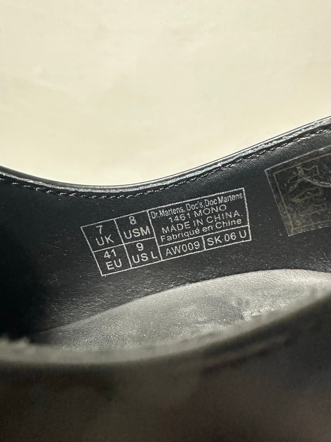 닥터마틴 1461 모노 상품이미지7
