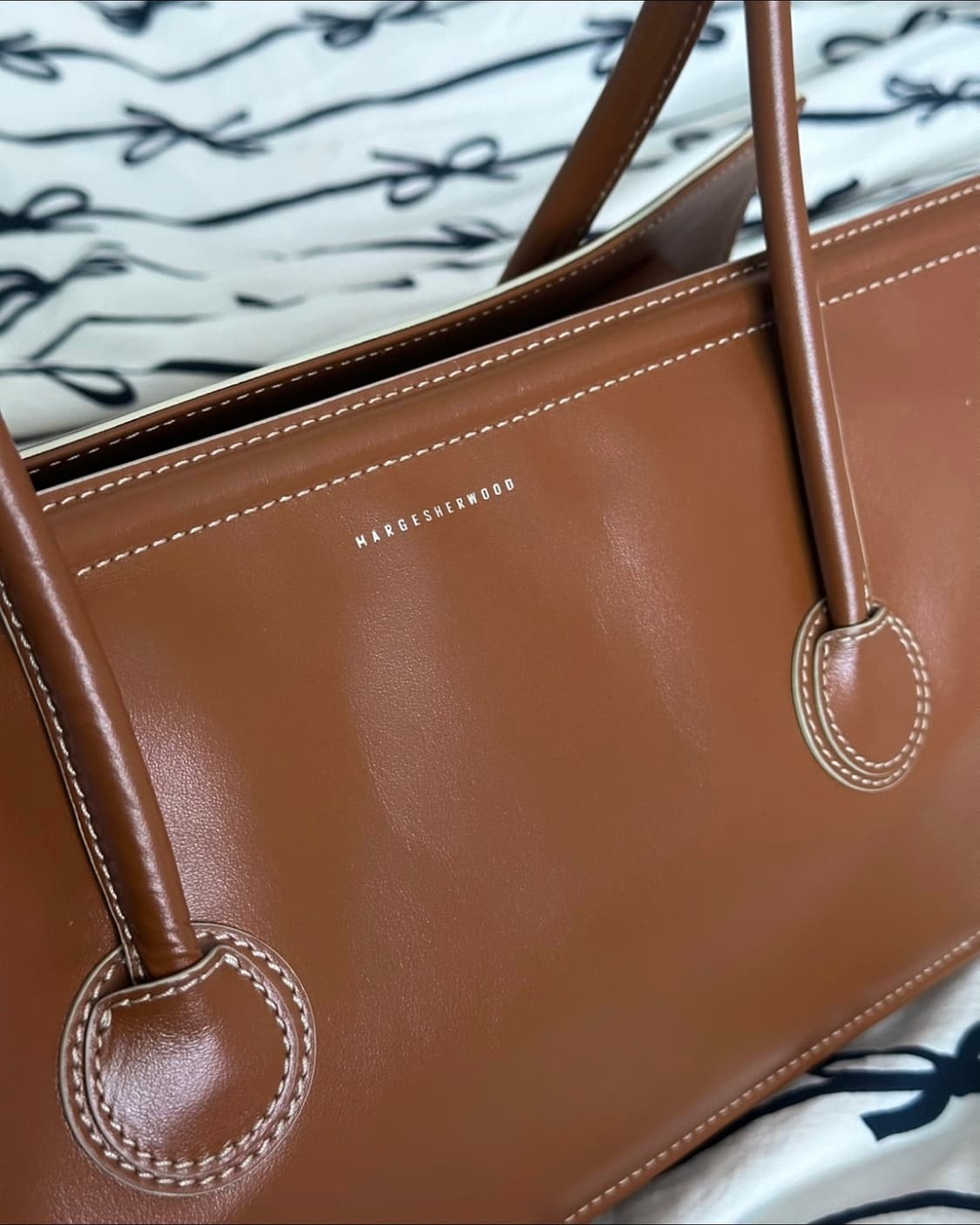 마지셔우드 보스턴백 tan brown 단종 컬러 상품이미지8