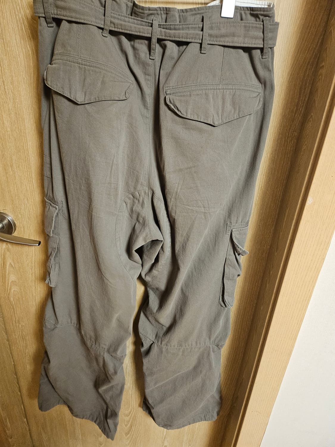 폴리테루 벨티드카고 올리브그레이4 상품이미지2