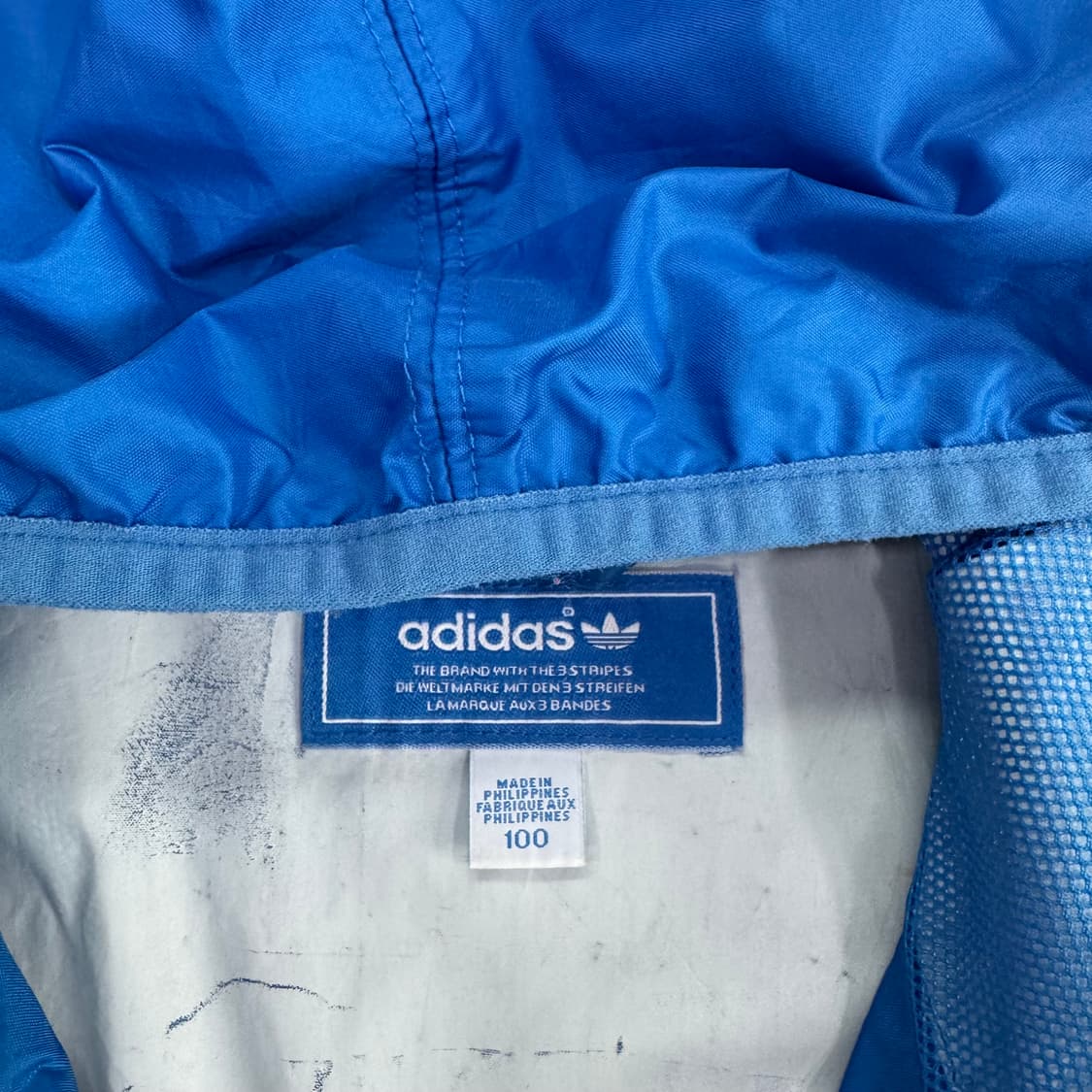 Adidas 아디다스 블루 바람막이 상품이미지5