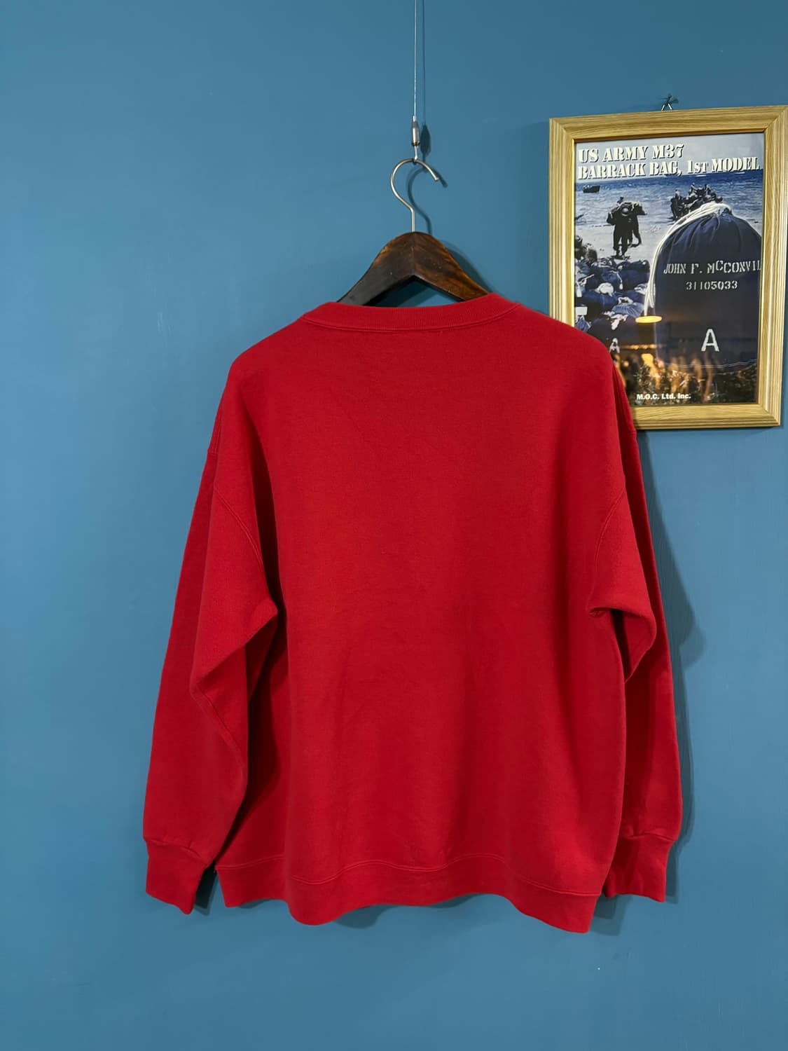 80-90' Duck head USA Sweatshirt.  상품이미지7