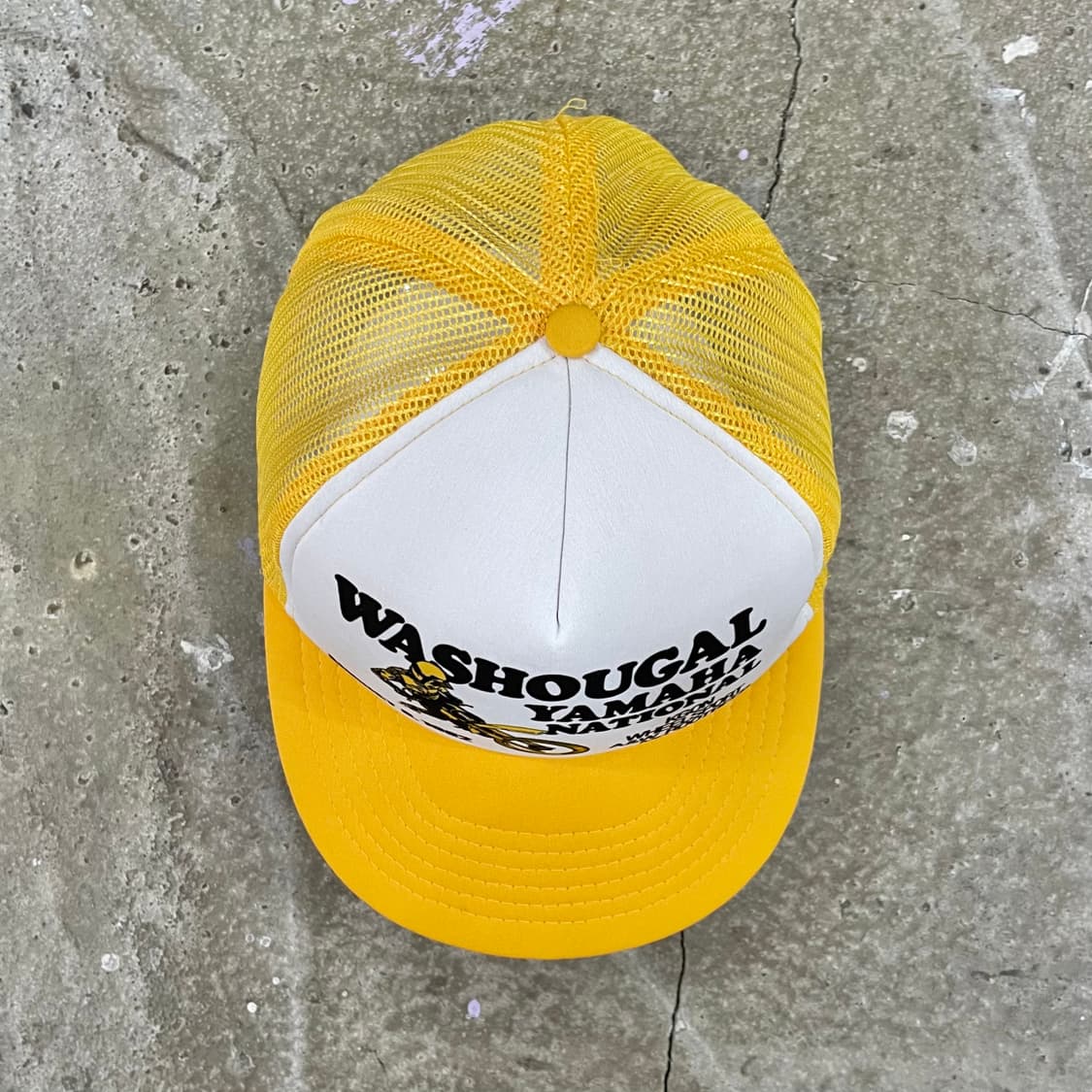 1982 워슈갈 야마하 내셔널 트러커 햇 상품이미지2