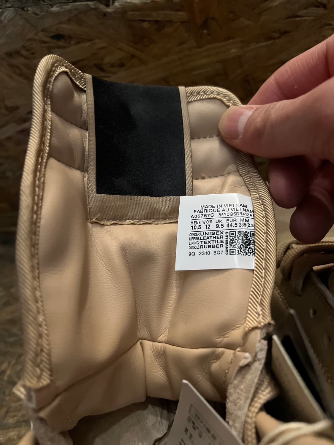 Rick Owens 컨버스 x 릭오웬스 터보웨폰 하이 베이지 285 상품이미지8