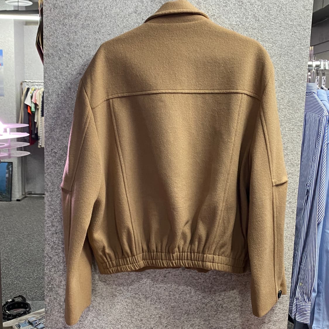 라퍼지스토어 투웨이 디테일 스웨이드 자켓 B3881 상품이미지4