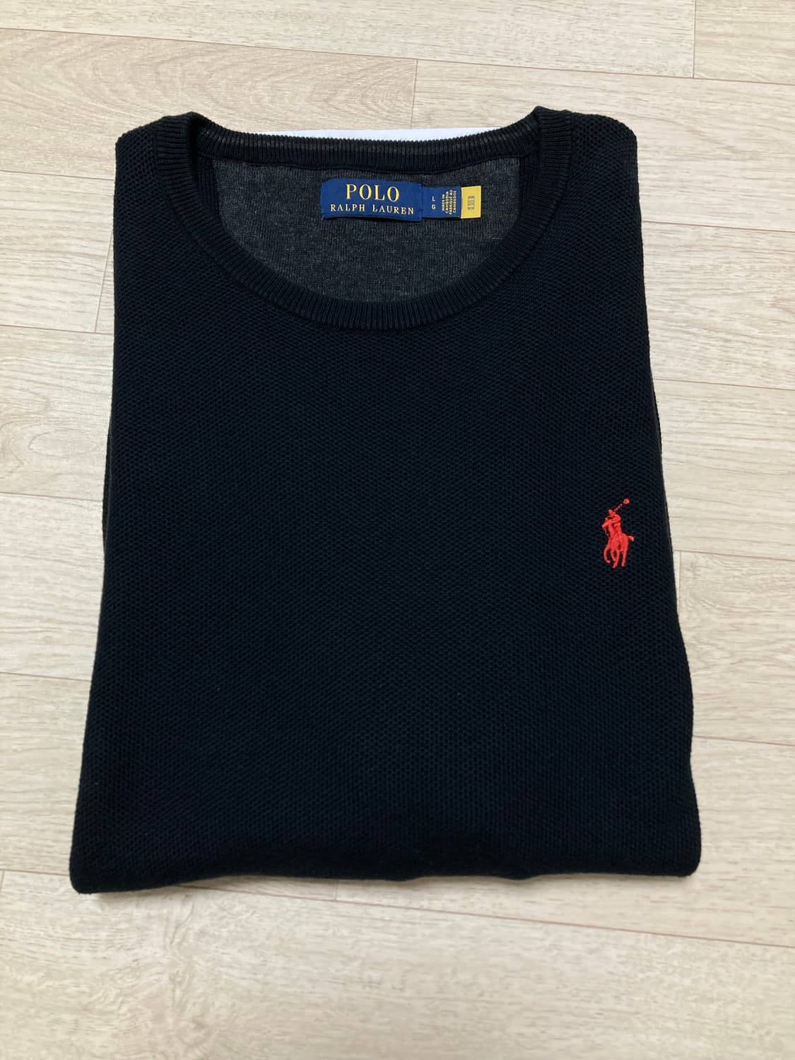 폴로 라운드 니트 L(105) 판매 상품이미지6