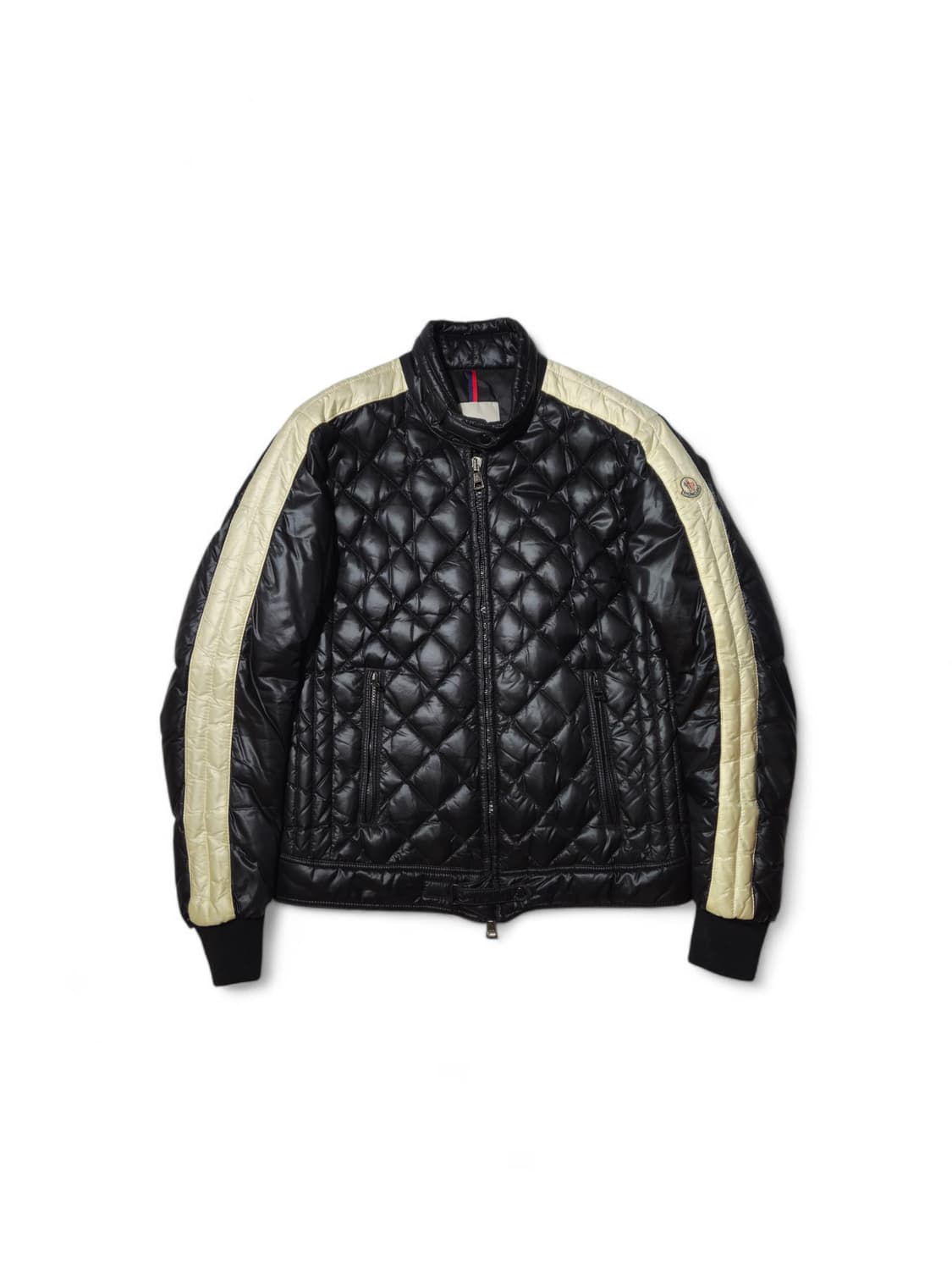 몽클레어 다이아몬드 퀄팅 바이커 다운 자켓 3 상품이미지1