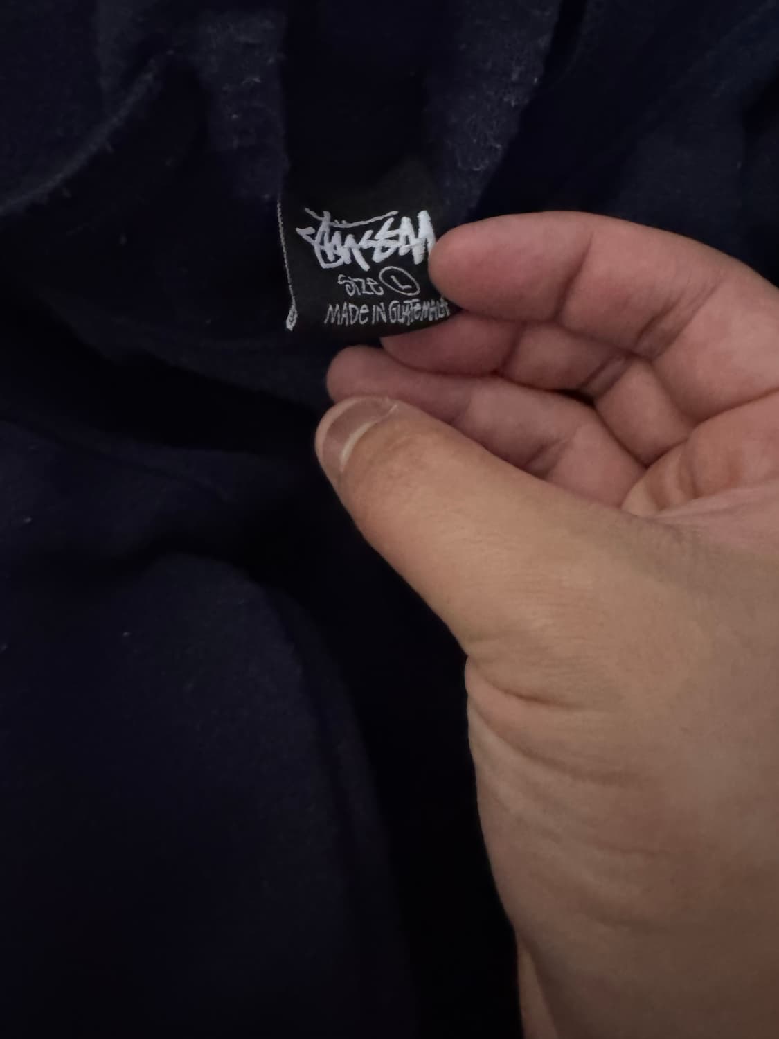 L) 스투시 후드 댄스 에너지 네이비 상품이미지4