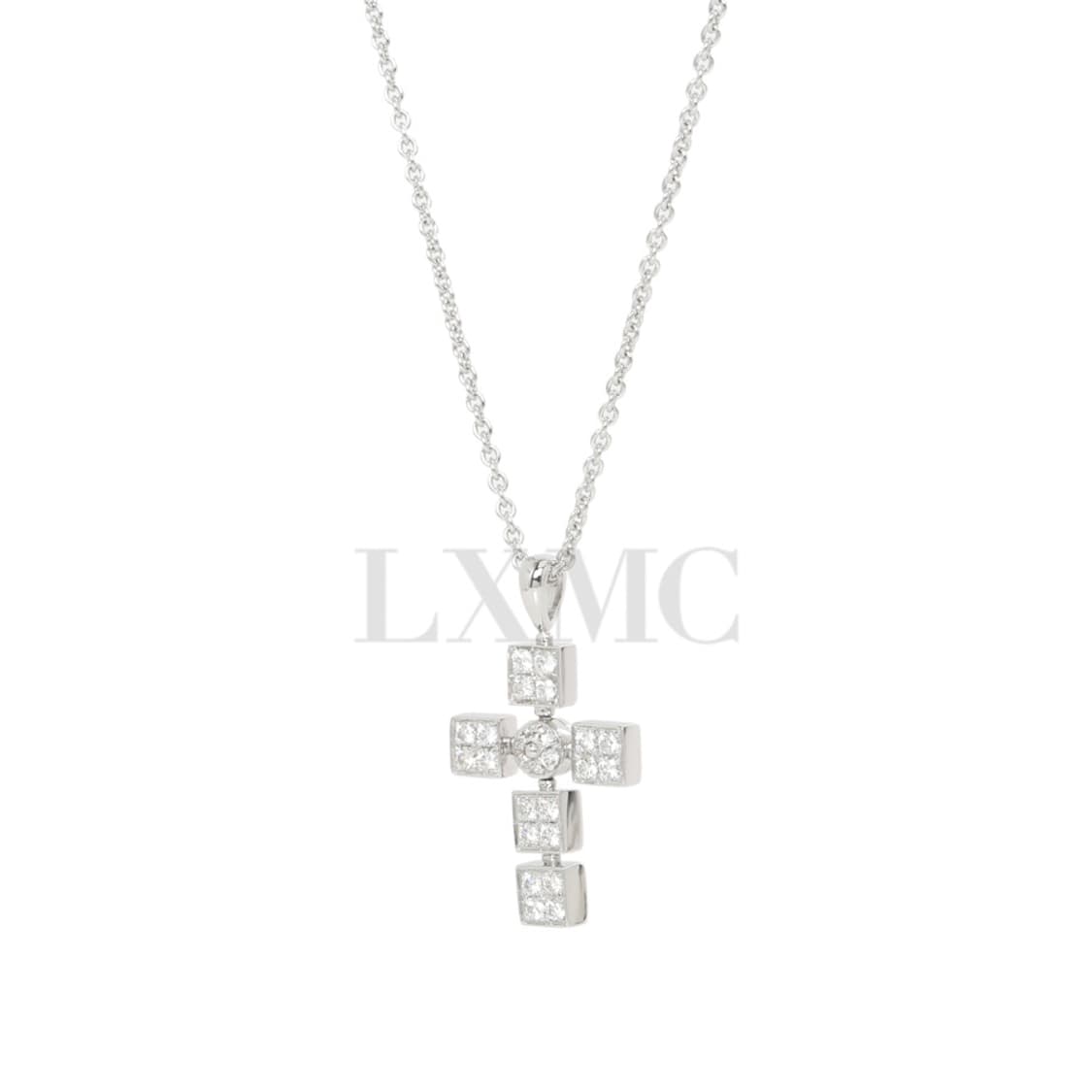 불가리 루체아 다이아 목걸이 크로스 십자가 네크리스 335092 상품이미지2