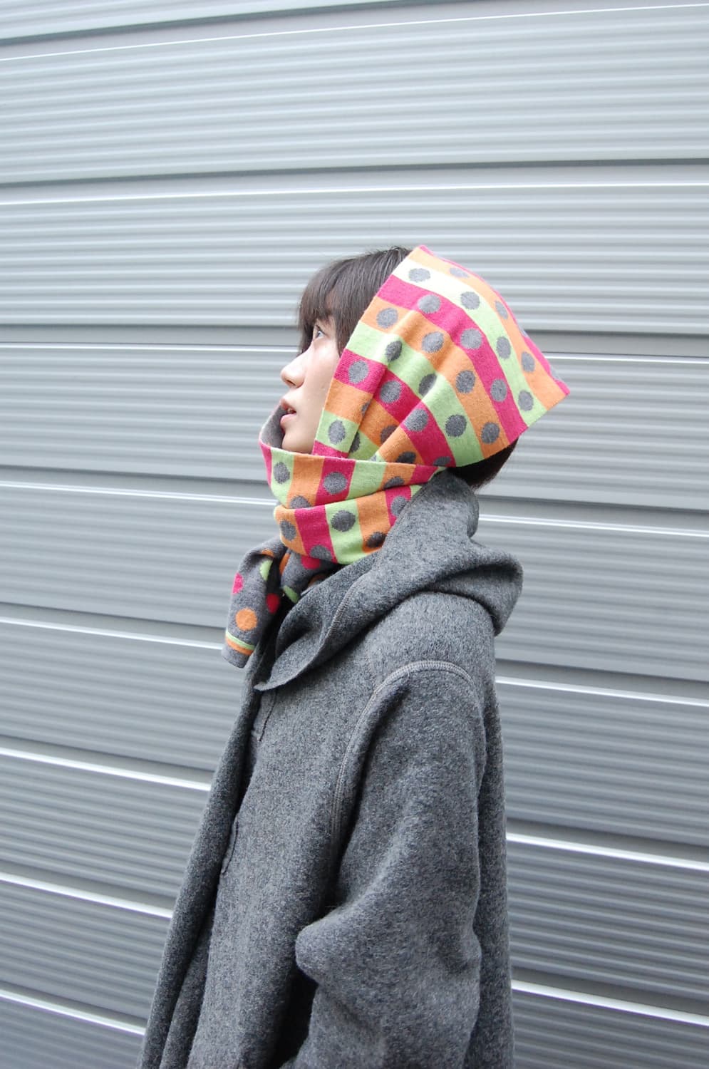 Talbots reversible polka muffler 상품이미지1