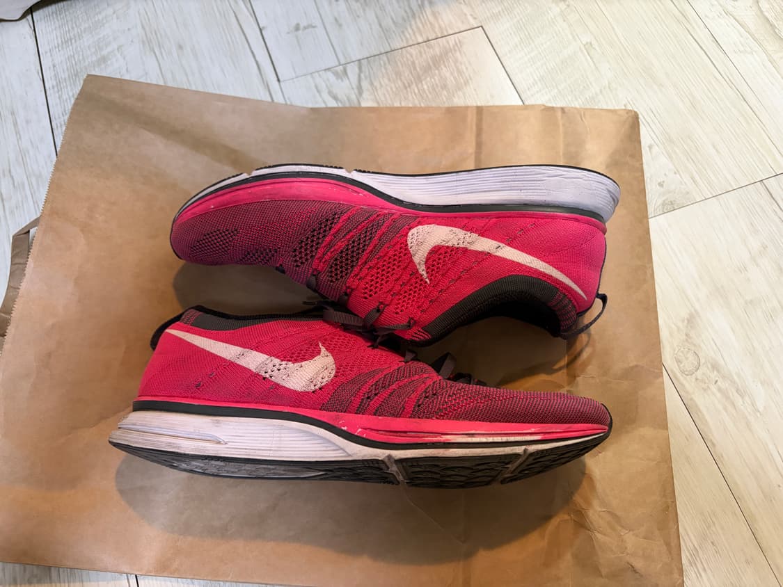 [280] 나이키 플라이니트 트레이너 핑크 상품이미지3