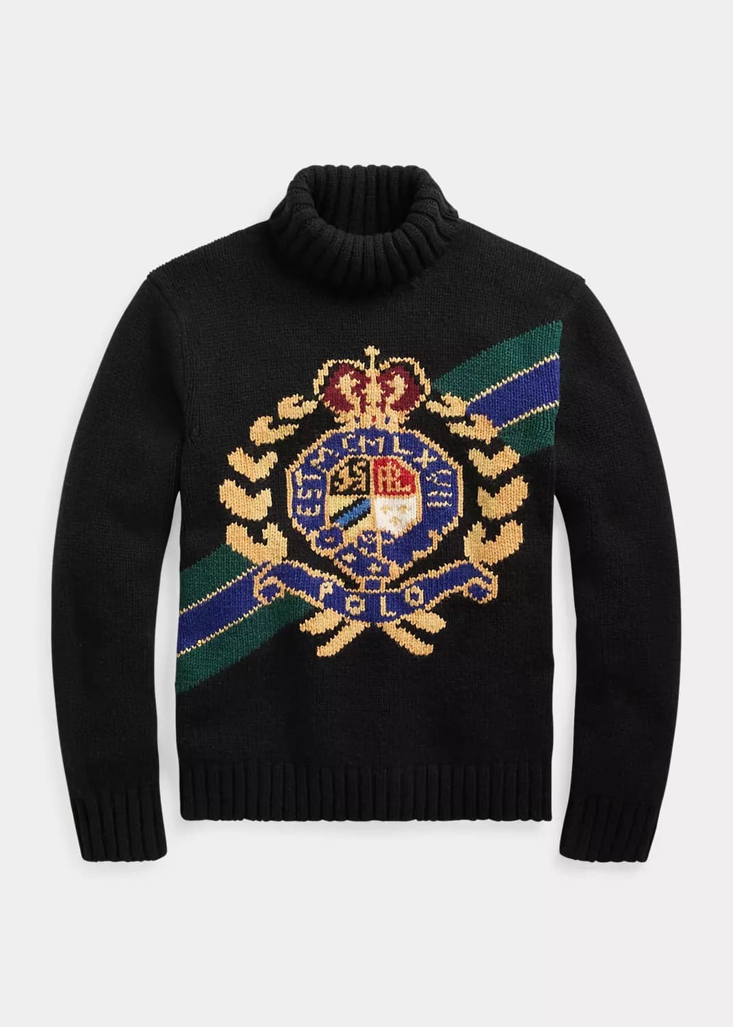 폴로 랄프로렌 니트 자수 터틀넥 희귀 상품이미지1
