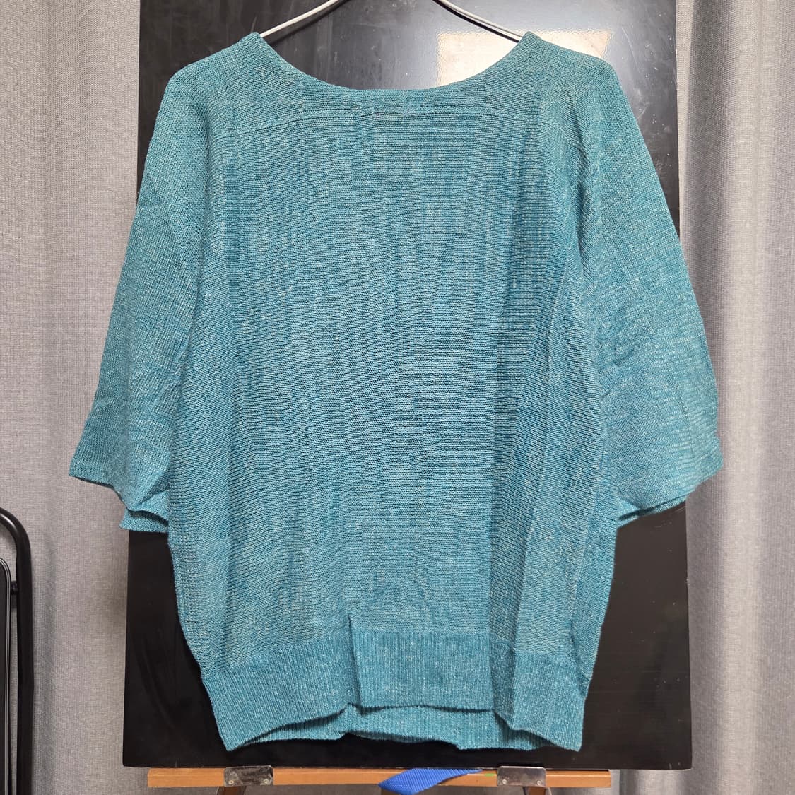 일본제 Des Pres 니트 반팔 티셔츠 S-M 상품이미지6