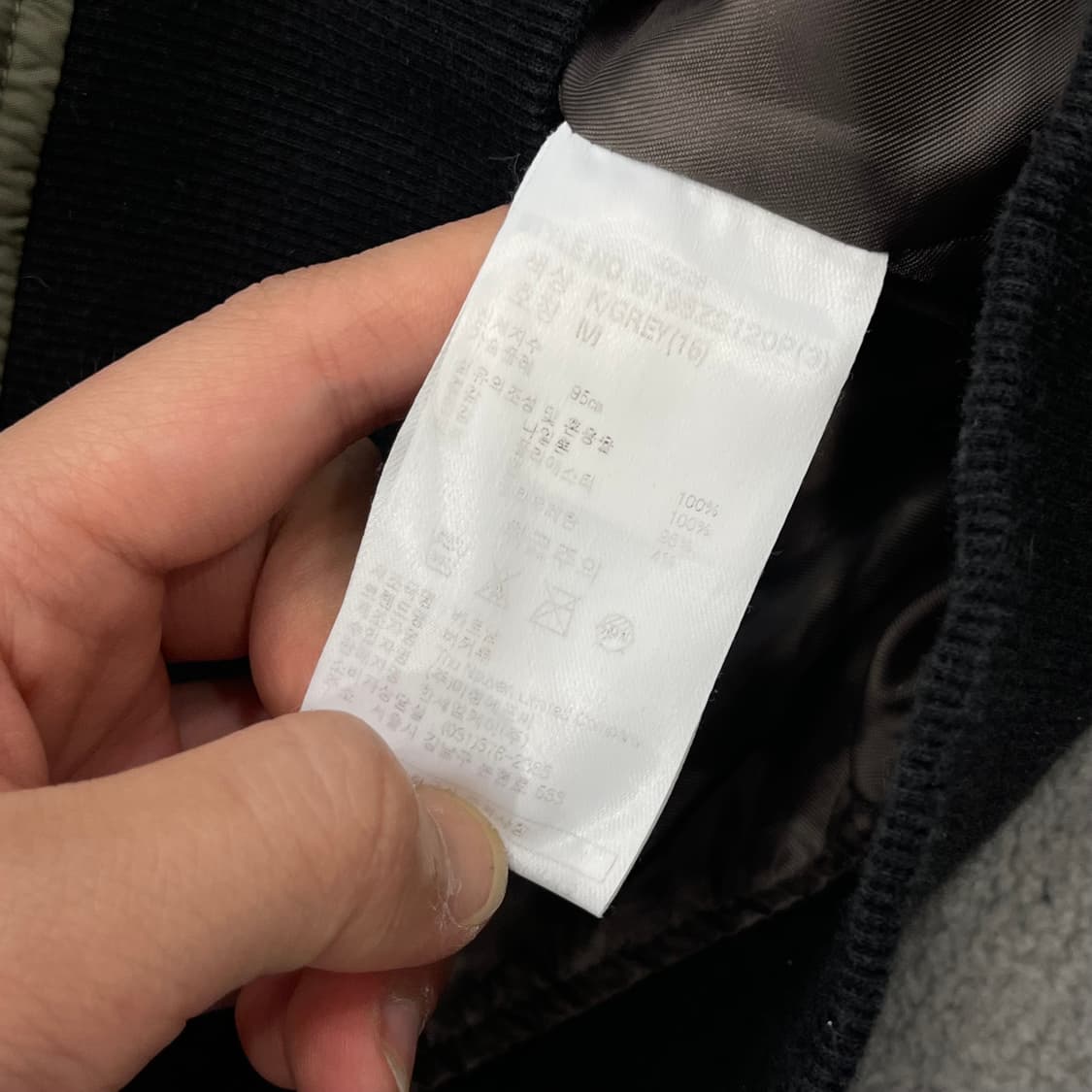 M 버커루 하이넥 봄버 항공 점퍼 상품이미지6