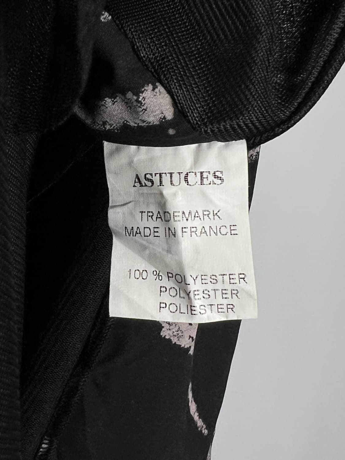 ASTUCES 레이어드 롱 스커트(made in FRANCE) 상품이미지5