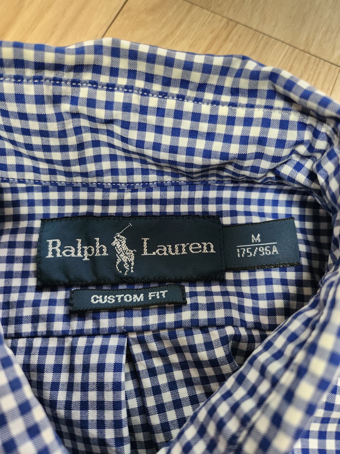 폴로랄프로렌 깅엄체크셔츠 (M 상품이미지7