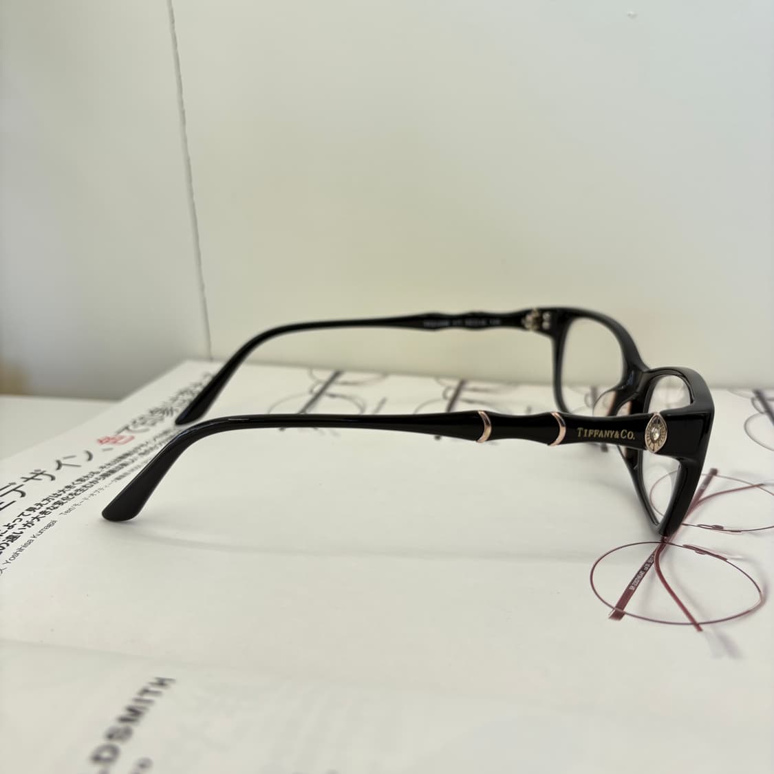 티파니앤코 블랙 뿔테 안경 상품이미지5