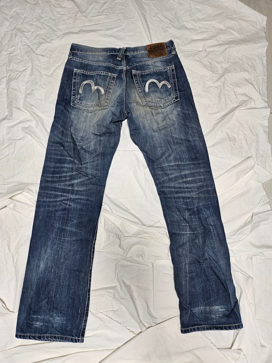 에비수 빈티지 워싱 데님 팬츠 30 상품이미지2