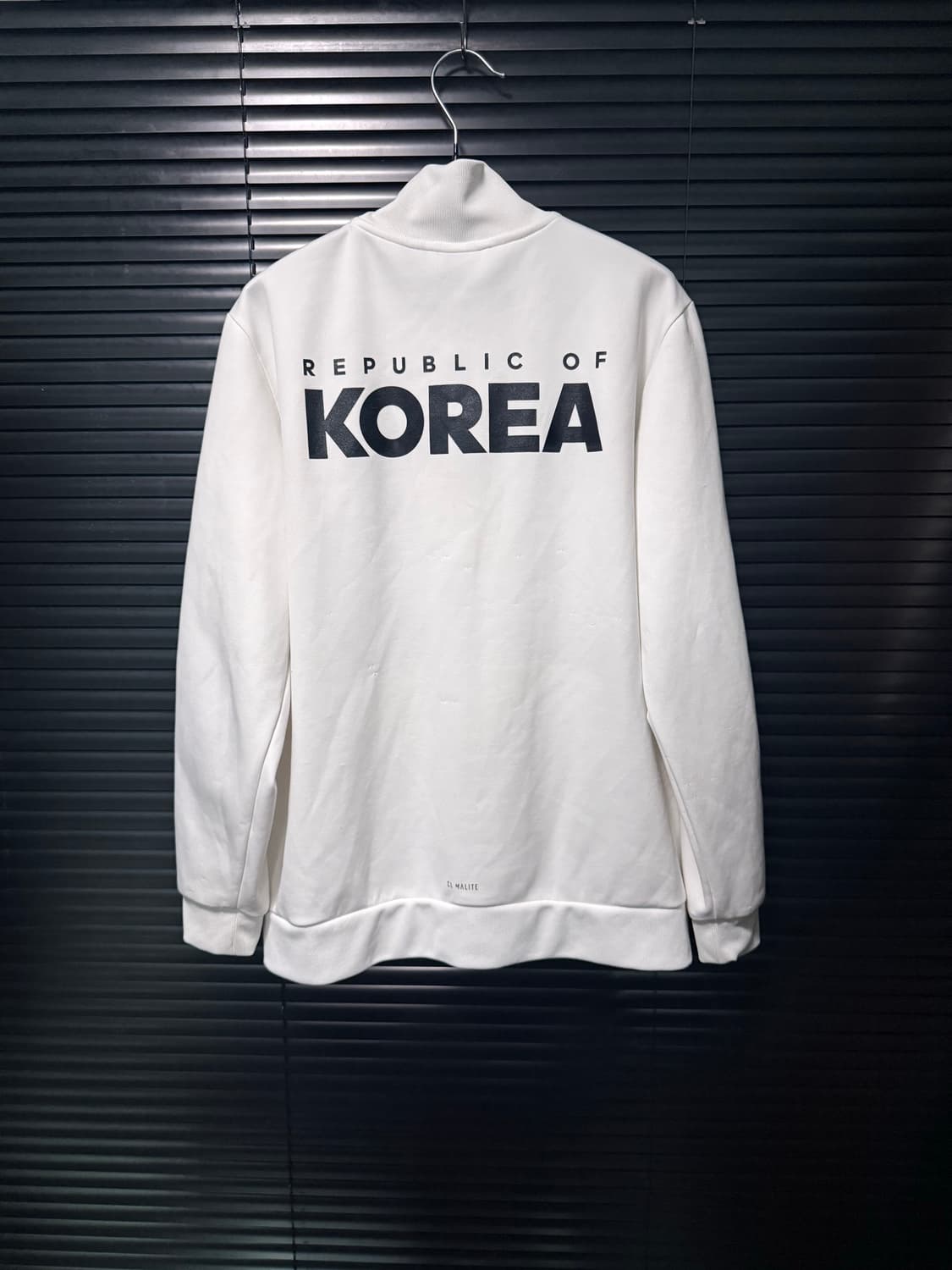 아디다스 화이트 흰색 져지 저지 집업 트랙탑 코리아 대한민국 한국 XL 상품이미지6