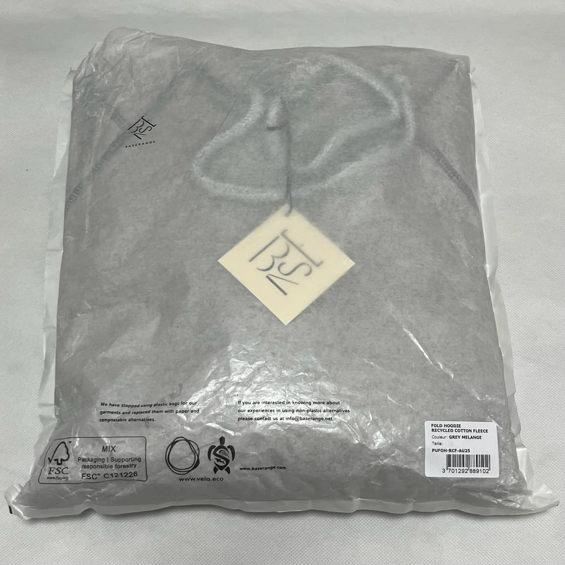 [M]베이스레인지 25fw Fold 후드티 상품이미지4