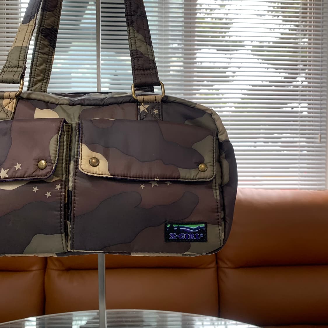 X-Girl camo bag 상품이미지4