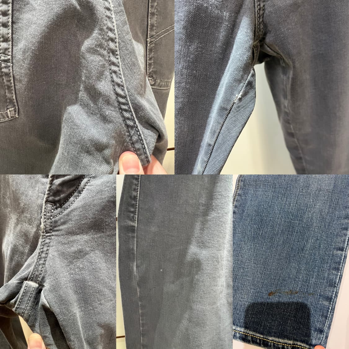 Armani jeans(아르마니 진) 슬림핏 청바지 2개 상품이미지9