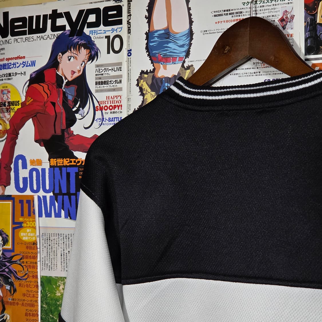 JPN 데빌 자수 올드스쿨 배색 롱슬리브  상품이미지6