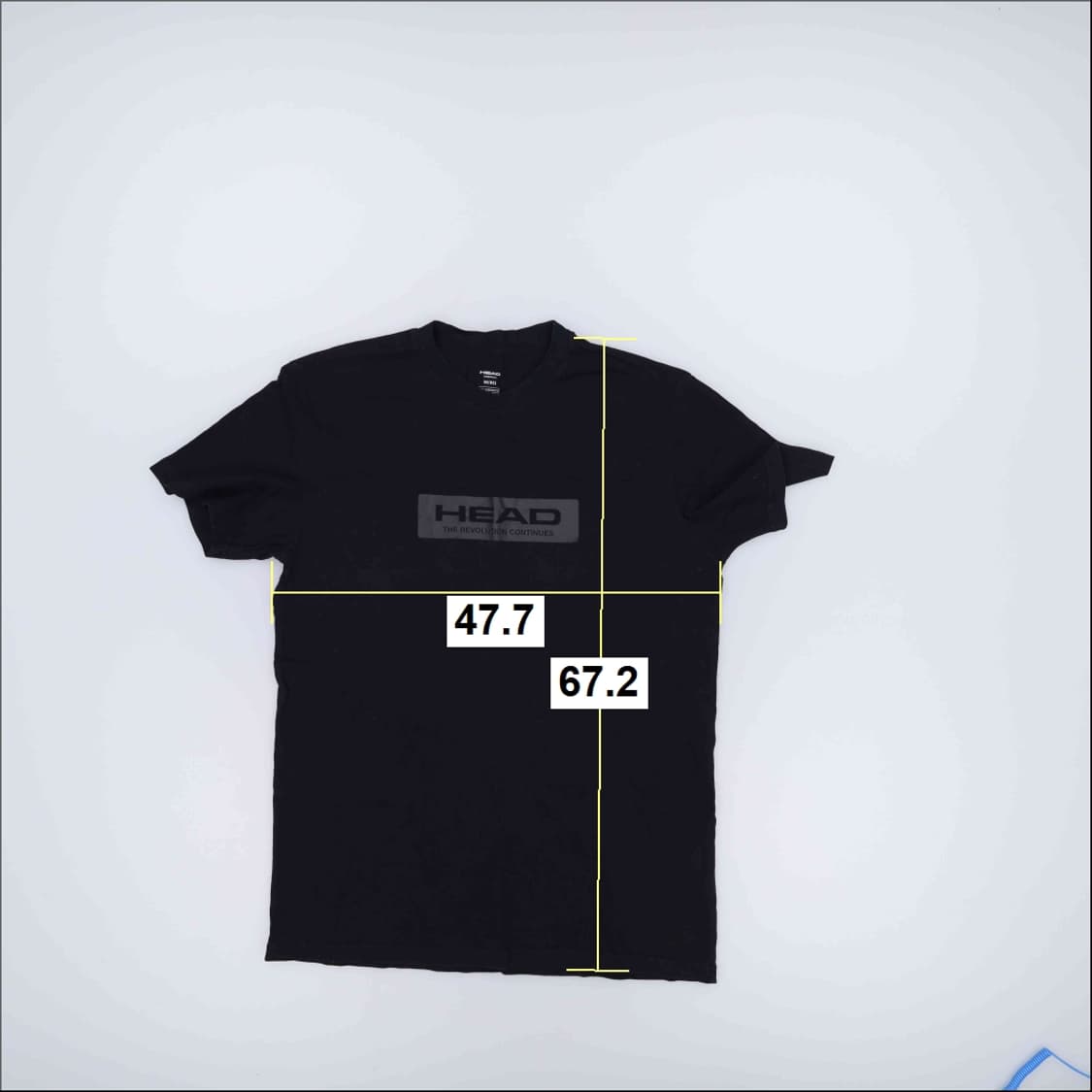 M 헤드 블랙 반팔 티셔츠 0204M 상품이미지4