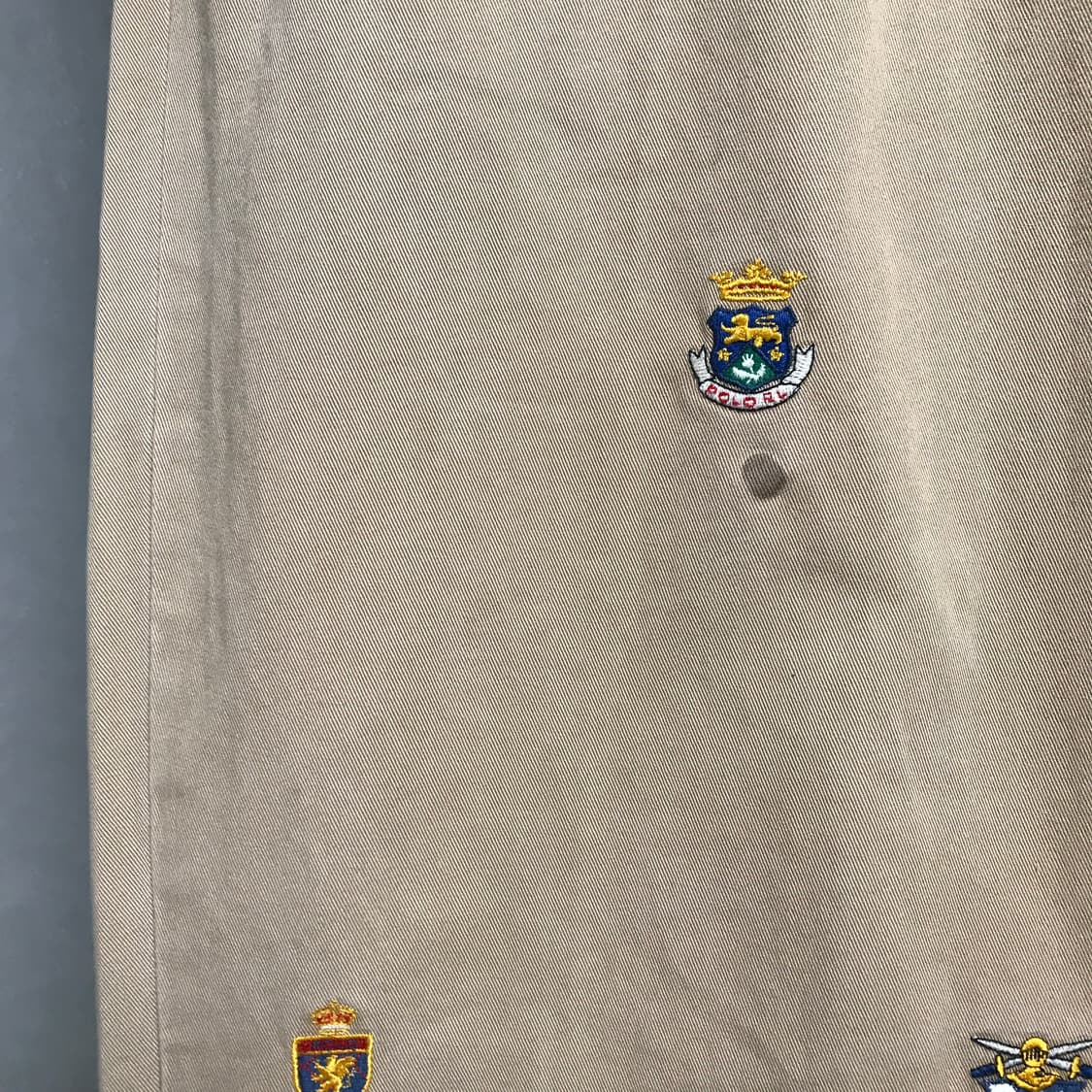 폴로 랄프로렌 멀티 자수 치노 팬츠 베이지 38/34 상품이미지5