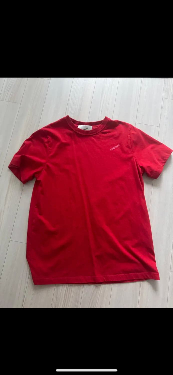 코페르니 coperni 레드 반팔 티셔츠 상품이미지1