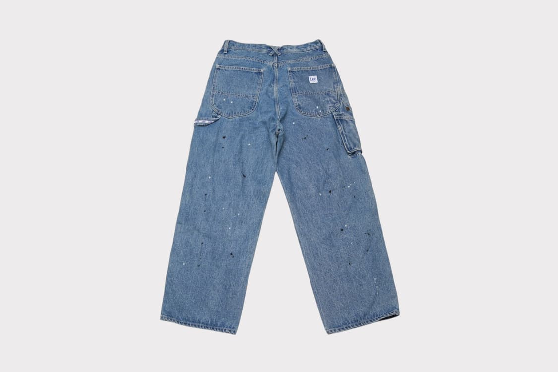 [32인치] LEE 리 더블니 페인팅 페인터 데님 팬츠 (샘플) 상품이미지7
