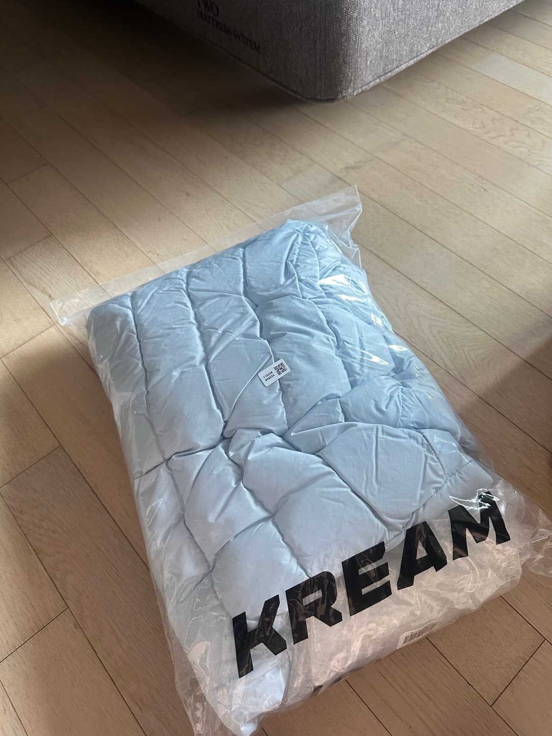 무신사 스탠다드 경량패딩 클라우디 블루 M 상품이미지2