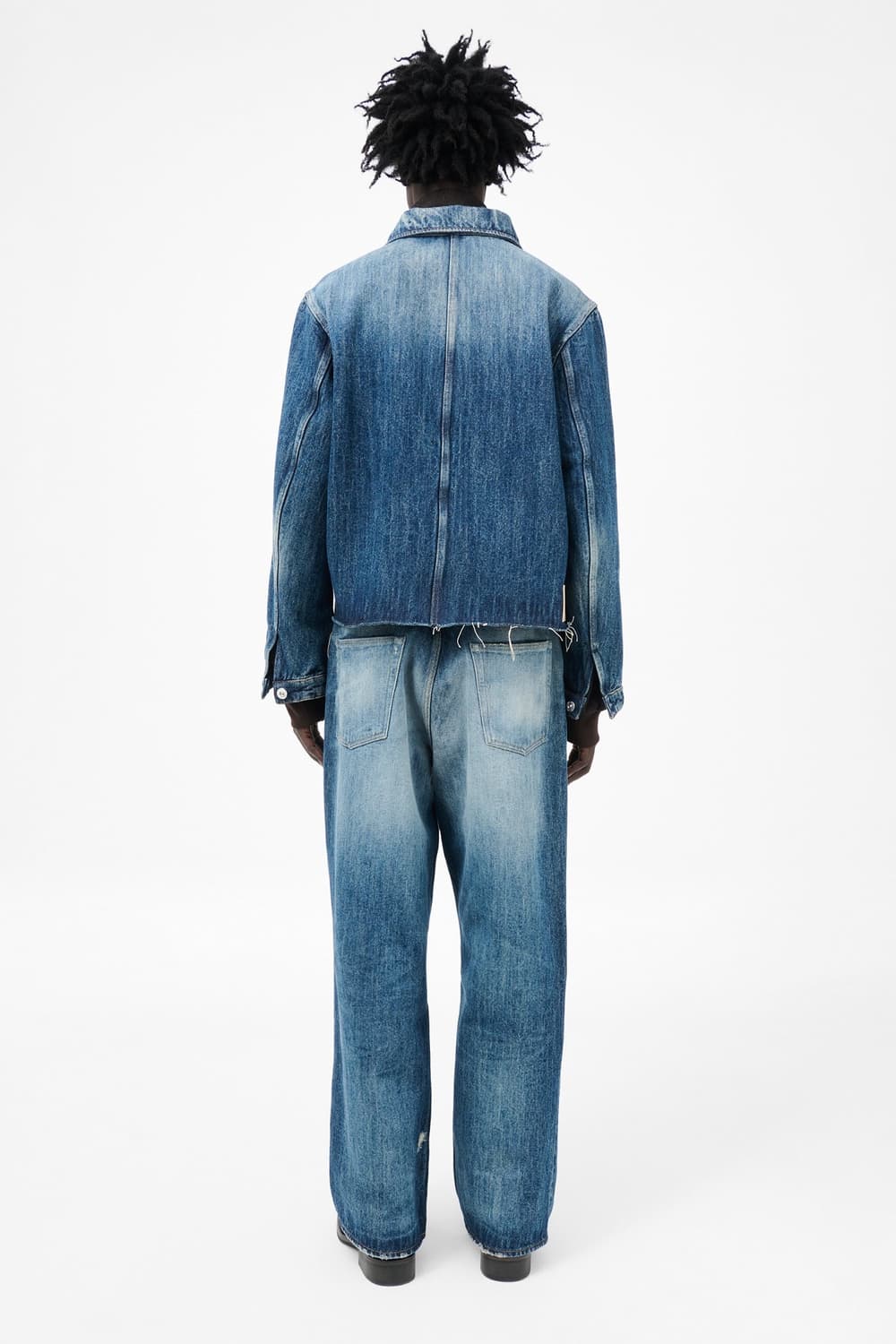 [48,50,52]아워레가시 25fw CUT REBIRTH 데님 자켓 상품이미지4