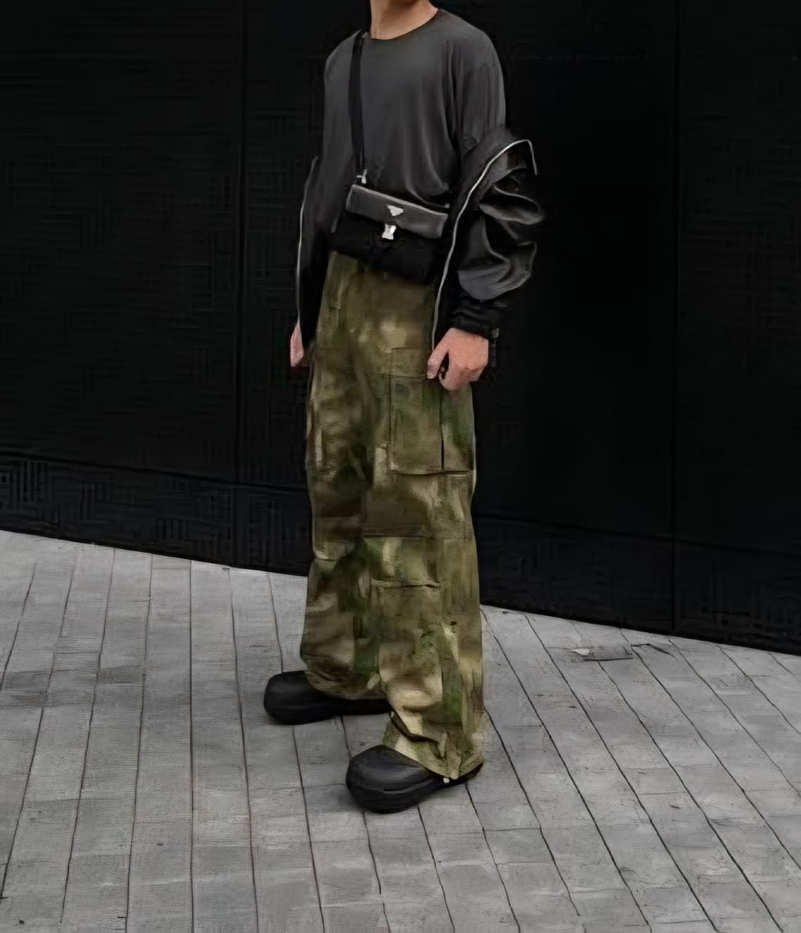 [35]엠부쉬 러버 부츠 블랙 상품이미지1