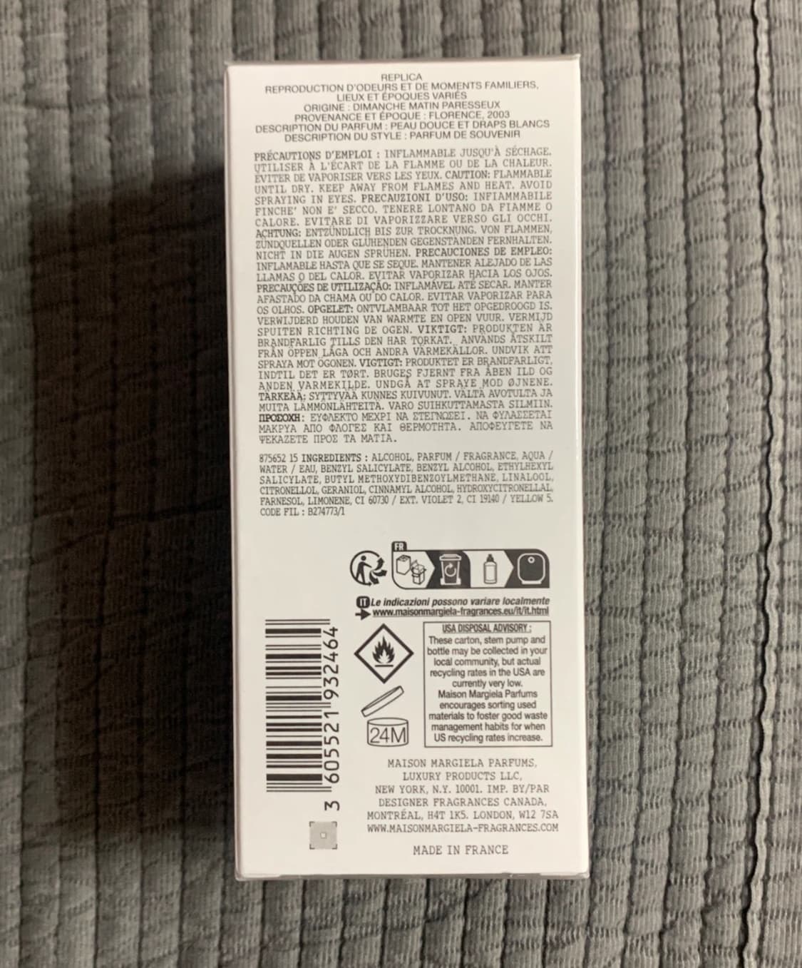 메종 마르지엘라 Lazy Sunday Morning 향수 상품이미지2