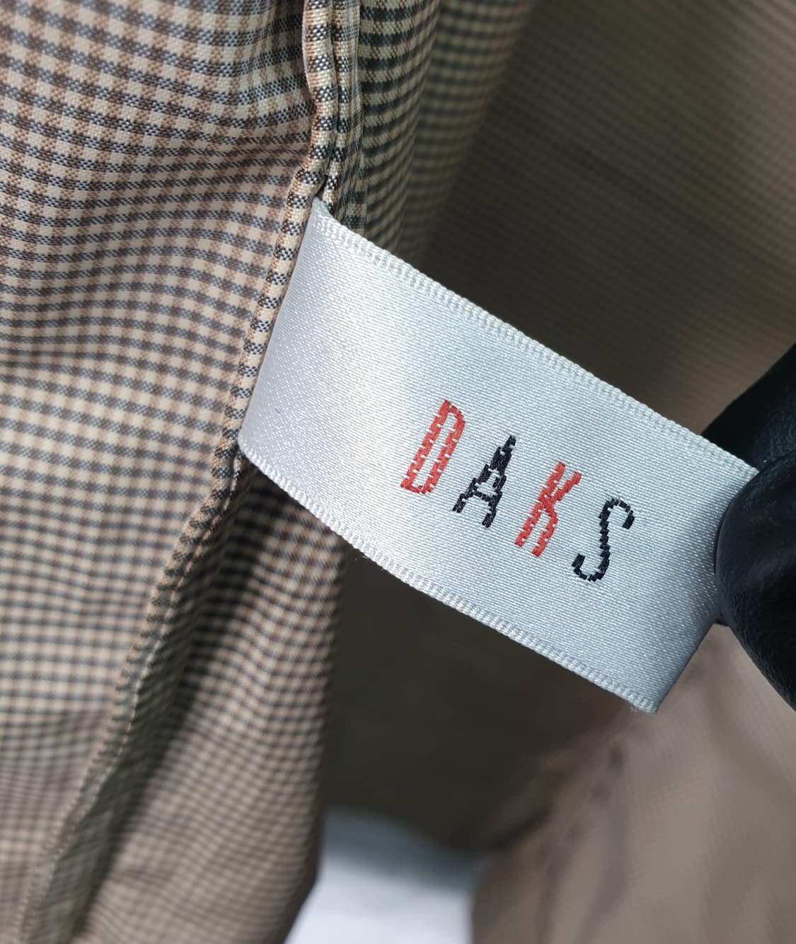 [105]닥스 홑겹 체크 바람막이 점퍼 상품이미지7