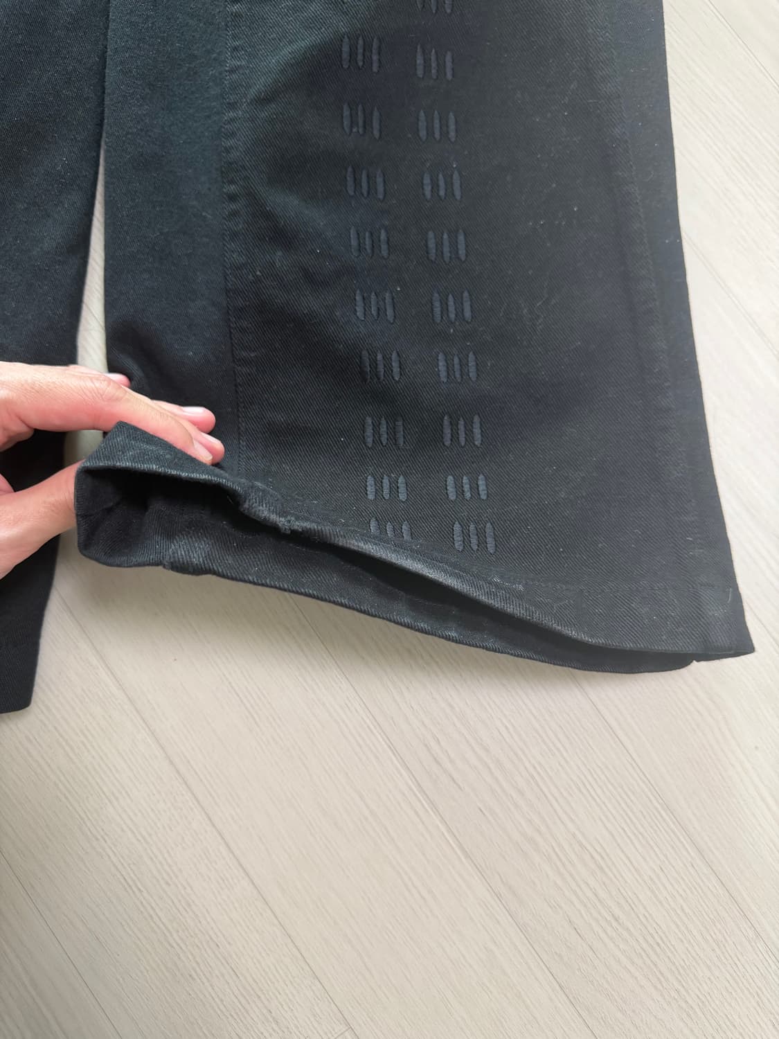 이그노타 코어13 자일로 포켓 팬츠 블랙 상품이미지3