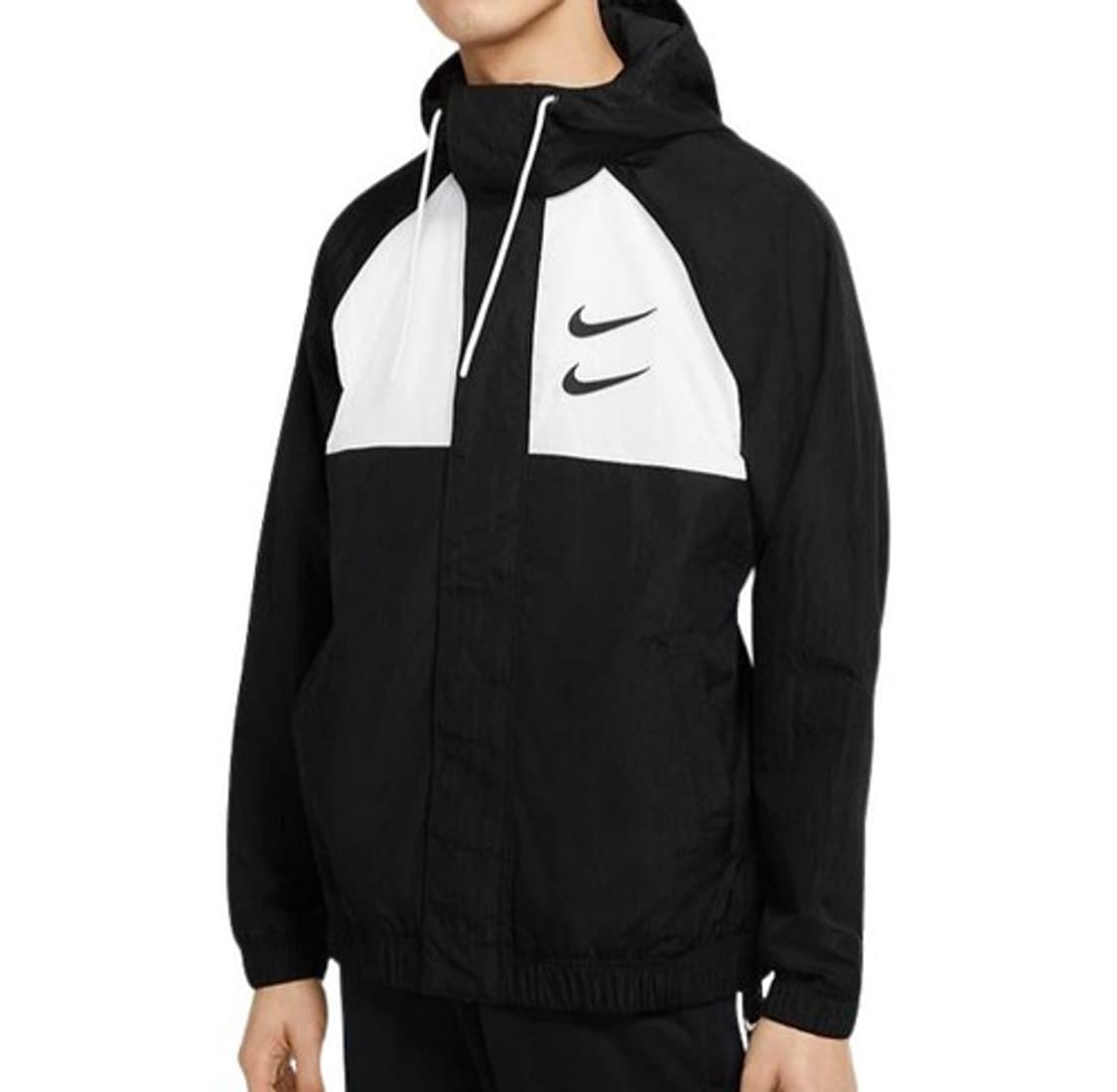 (상태최상) 나이키 더블 스우시 우븐 바람막이 자켓 95 상품이미지5