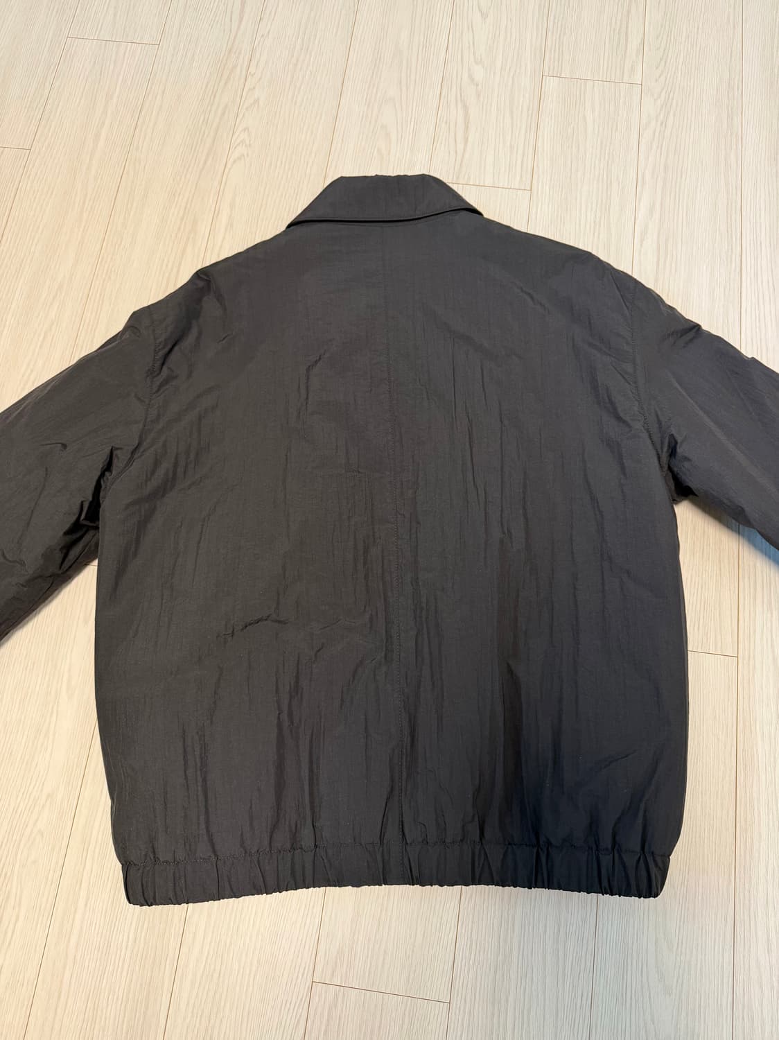 아미 AMI PARIS 톤온톤 하트로고 집업 자켓 봄버 블랙 M 상품이미지5