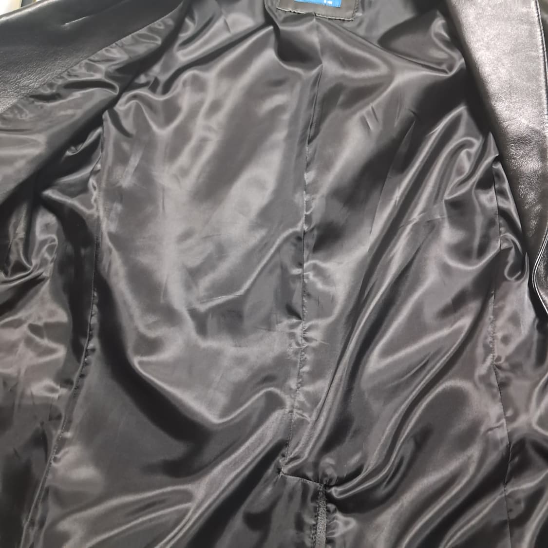 CLRIDE 클라이드 남성 블랙 양가죽 자켓 105(상태최상) 상품이미지6