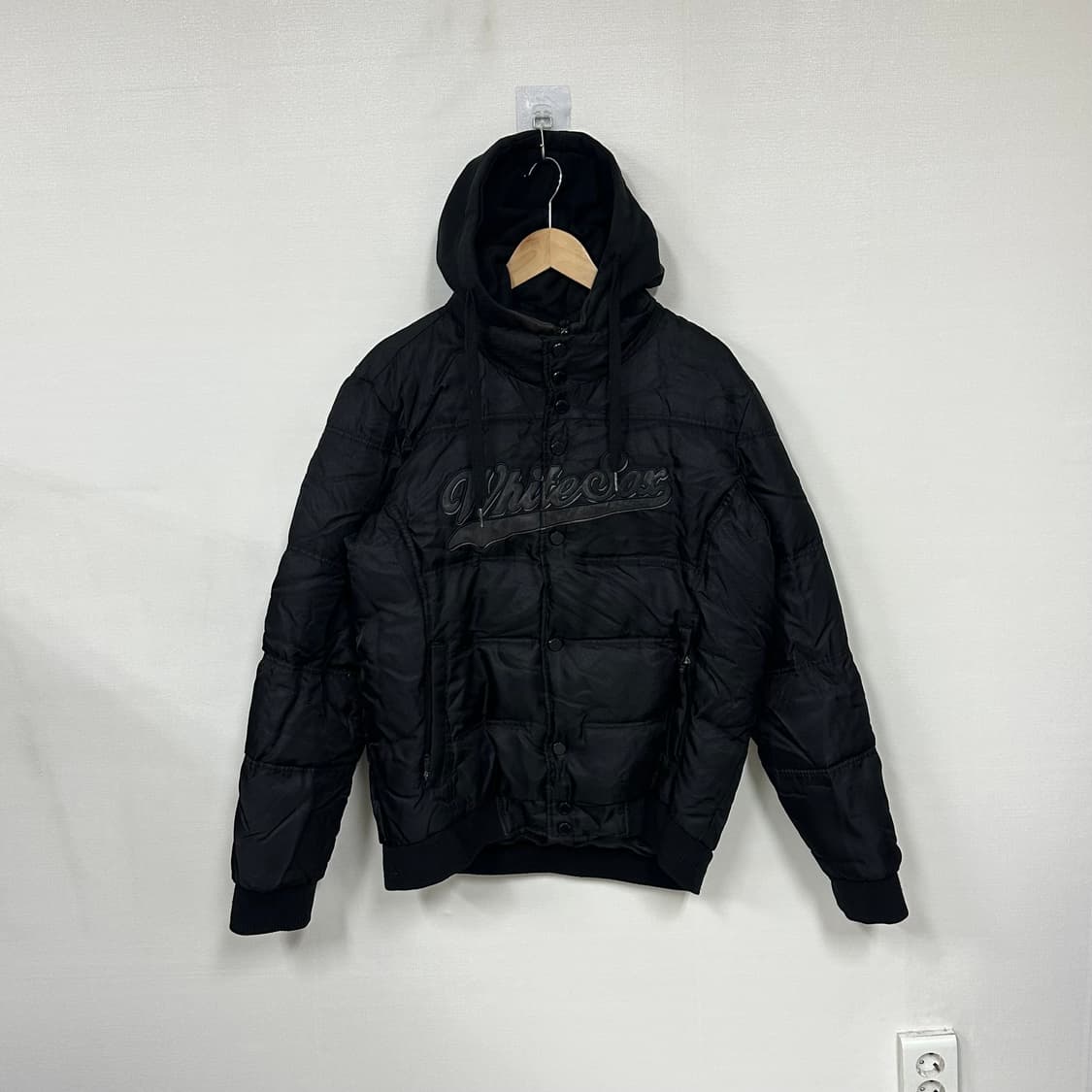 화이트스타 블랙 화이트 패딩점퍼2XL 상품이미지1